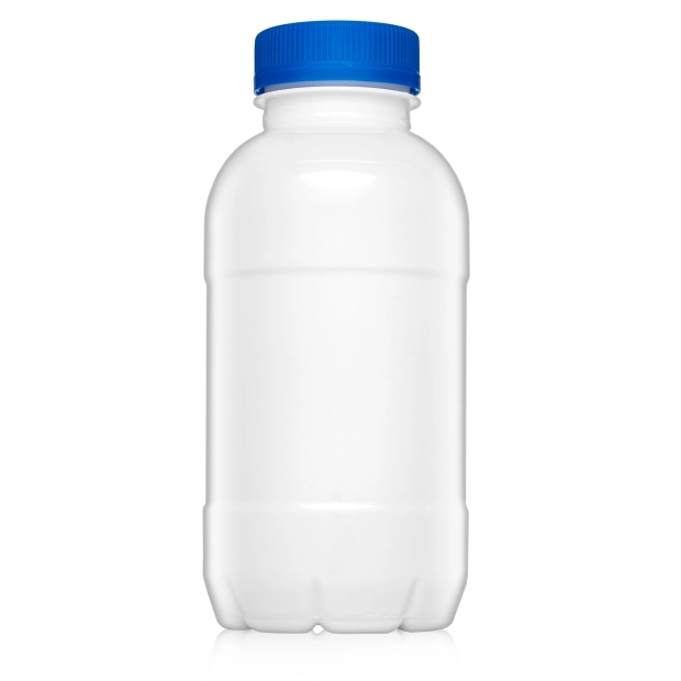 PET fľaša na mlieko 330 ml MILK biela bez uzáveru 21,5 g (100 ks)