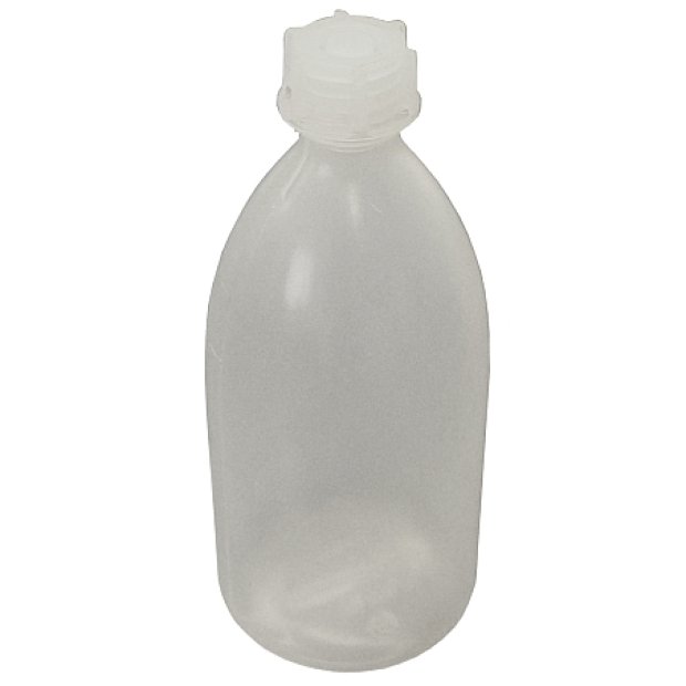 301-770505 LDPE LÁHEV 200 ML NATUR ÚZKOHRDLÁ KULATÁ, BEZ UZÁVĚRU