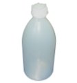 301-770507 LDPE LÁHEV 500 ML NATUR ÚZKOHRDLÁ KULATÁ, BEZ UZÁVĚRU