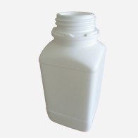 310-79210 HDPE LÁHEV 750 ML UN BÍLÁ HRANATÁ ŠIROKOHRDLÁ, BEZ UZÁVĚRU