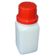 310-83970 HDPE LÁHEV 100 ML NATUR HRANATÁ ÚZKOHRDLÁ, BEZ UZÁVĚRU