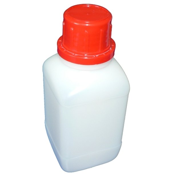 310-83971 HDPE LÁHEV 250 ML NATUR HRANATÁ ÚZKOHRDLÁ, BEZ UZÁVĚRU