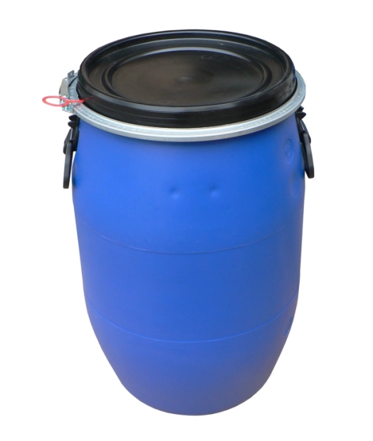 PE SUD 60L UN 1H2/X74/S/ ODNÍMATELNÉ VÍKO + PÁKOVÝ UZÁVĚR DRŽADLA 2,0 kg