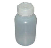 303-770531 LDPE LÁHEV 250 ML NATUR KULATÁ ŠIROKOHRDLÁ, BEZ UZÁVĚRU