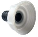 PP REDUKCE DN 80 MM / 50 MM ČERNÁ - 2"(2)2