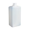 LÁHEV HDPE 500 ML NATUR 28/400 HRANATÁ ROZM. CA 77 X 54 X 160 MM, CA 40 G, BEZ UZÁVĚRU