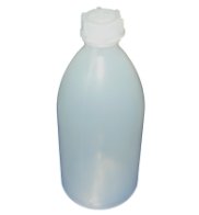 301-770507 LDPE LÁHEV 500 ML NATUR ÚZKOHRDLÁ KULATÁ, BEZ UZÁVĚRU