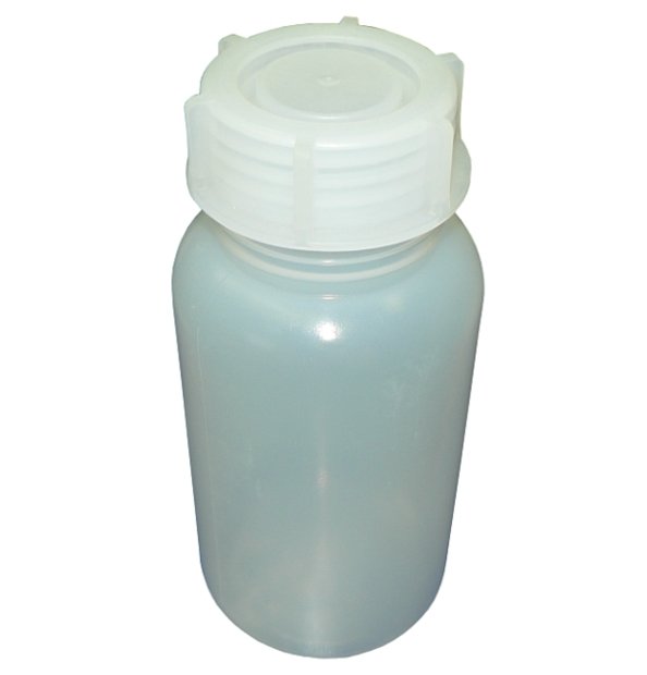 303-770533 LDPE LÁHEV 500 ML NATUR ŠIROKOHRDLÁ KULATÁ, BEZ UZÁVĚRU