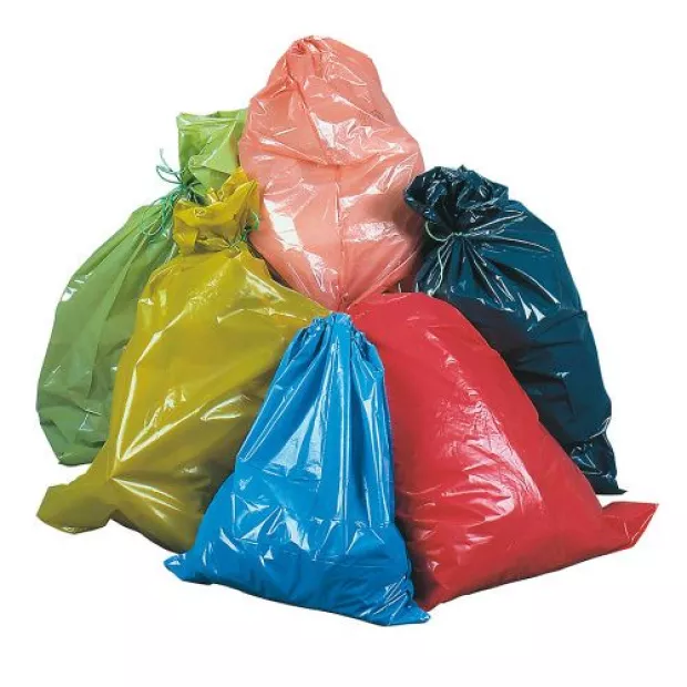 VRECE LDPE 120L700 X 1100 X 0,1 MM ČIERNE 15 KS / ÚLOHA