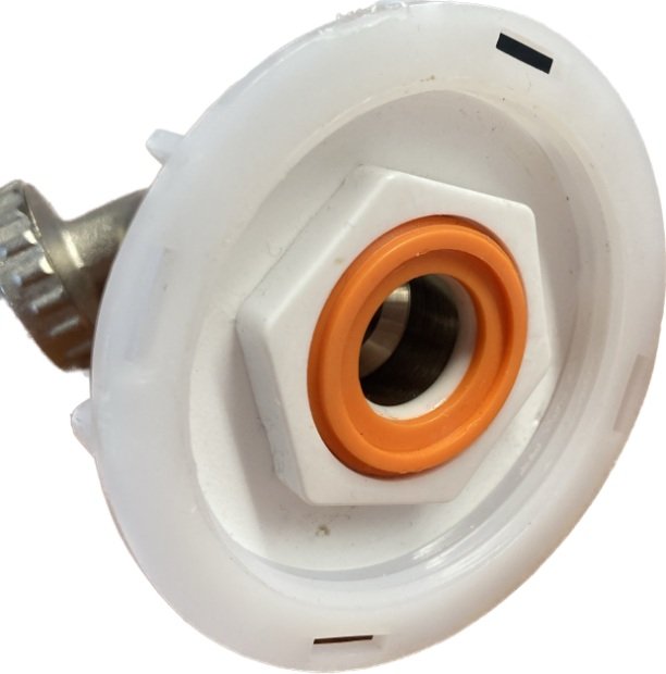 IBC PROFI REDUKCE (ADAPTÉR) DN50 MM (302/3) JEMNÝ ZÁVIT 62x2,3 MM VÝSTUP NA HADICI 3/4"(2)