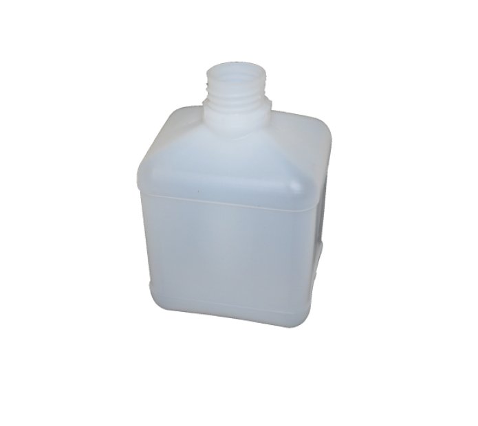 LÁHEV HDPE 500 ML TVS  NATUR, BEZ UZÁVĚRU