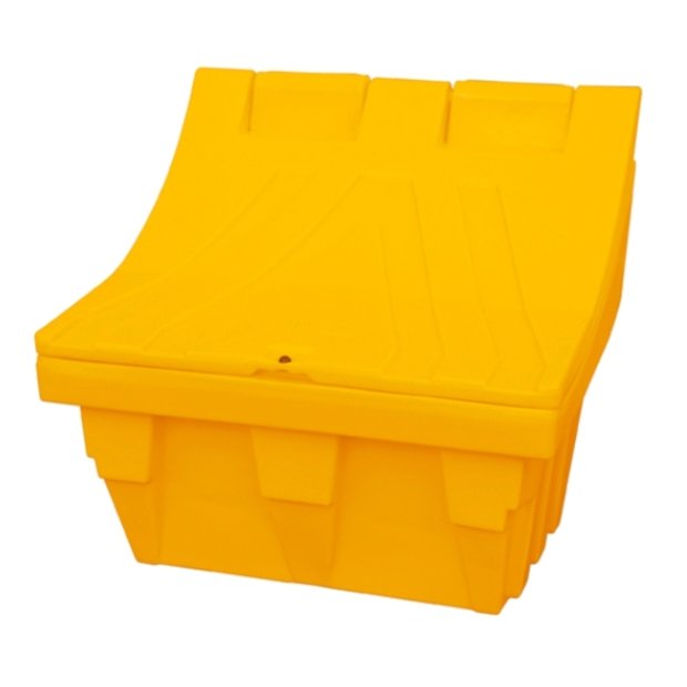 NÁDOBA NA ZIMNÍ POSYP Z POLYETYLENU 300 kg 109 X 95 X 101CM