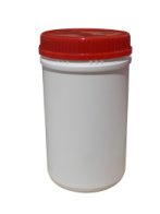 HDPE DÓZA 1000ML UN BÍLÁ, 95/80 x 166 MM  VČETNĚ VÍČKA + MEZIVÍČKA/1133KS PALETA