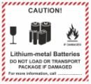 SAMOLEPÍCÍ VINYLOVÁ FÓLIE LITHIUM-METAL BATTERIES ONLY (120x110MM) OZN.29028