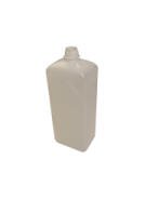 310-70523 HDPE LÁHEV 1000 ML NATUR HRANATÁ ÚZKOHRDLÁ, BEZ UZÁVĚRU